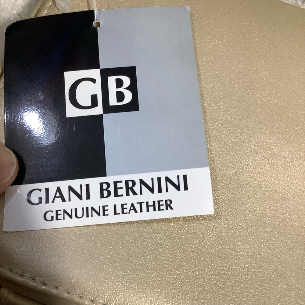 Giani Bernini Metallic Gold Mini Baguette Shoulder Bag - Picture 13 of 13